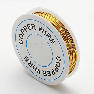 Round Craft Copper Wire X-CW0.6mm007-1