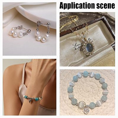 30Pcs 3 Style 201 Stainless Steel Beads STAS-UN0045-48-1
