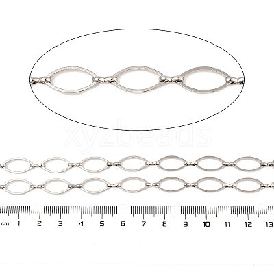 Rack Plating Brass Link Chains CHC-M026-04P-1