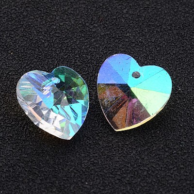 Valentine's Day Glass Pendants LS-GB002AB-1