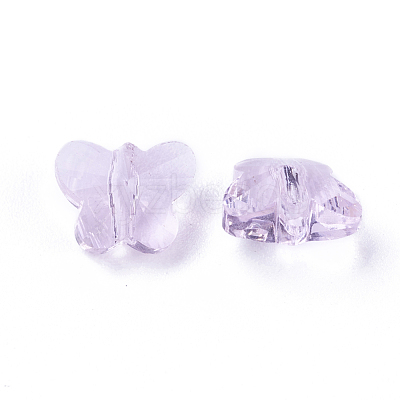 Transparent Glass Beads GLAA-P037-02B-M-1