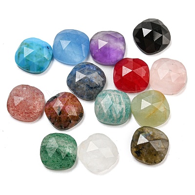 Natural Mixed Gemstone Cabochons G-M431-01-1-1