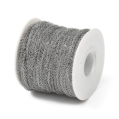 Tarnish Resistant 304 Stainless Steel Cable Chains CHS-Q001-14-100m-1