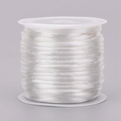 Nylon Satin Rattail Cords NWIR-L006-1mm-27-1