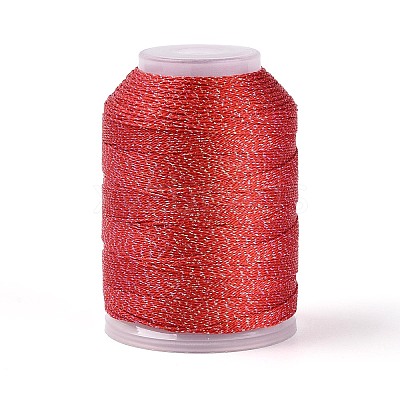 200M 6-Ply Sparkle Polyester Cord with Metallic Thread OCOR-T019-01A-09-1