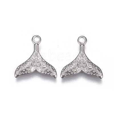 Tarnish Resistant 304 Stainless Steel Pendants STAS-F207-05P-A-1