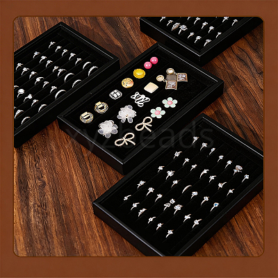 Velvet Ring Organizer Display Trays ODIS-SP0002-20A-1