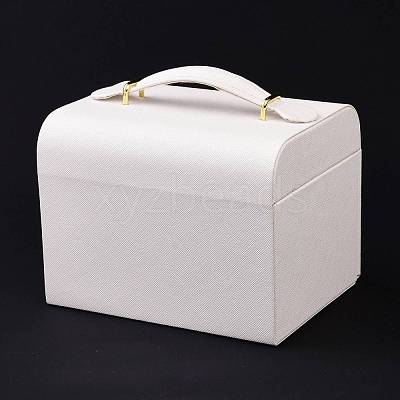 PU Leather Jewelry Organizer Box CON-P012-04A-1