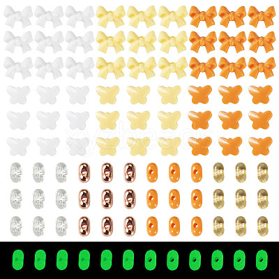 Mixed Styles Acrylic Beads SACR-TA0001-81C-1