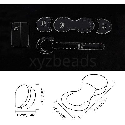 Waist Bag Acrylic Template TOOL-NB0001-22-1