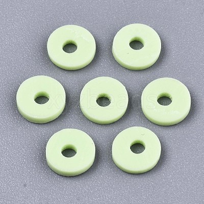 Handmade Polymer Clay Beads X-CLAY-Q251-8.0mm-80-1