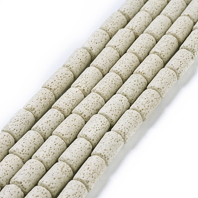 Natural Lava Rock Beads Strands G450-B05-1