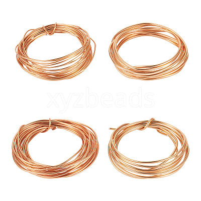 4 Rolls 4 Sizes Round Aluminum Wire AW-TA0001-04A-01-1