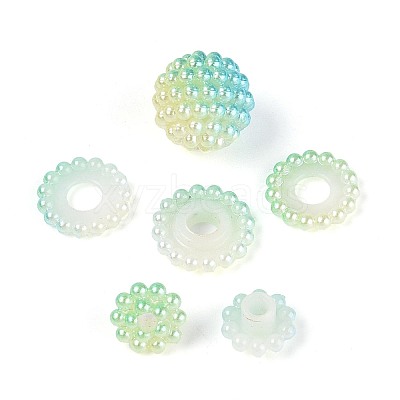 Imitation Pearl Acrylic Beads OACR-T004-15mm-05-1
