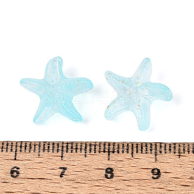 Frosted Glass Beads FGLA-T005-01D-1