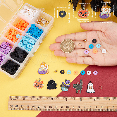 Halloween Bracelets Making Kit DIY-SC0021-94-1