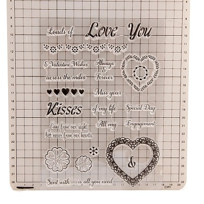 Valentine's Day Love Silicone Stamps PW-WG8ABC7-01-1