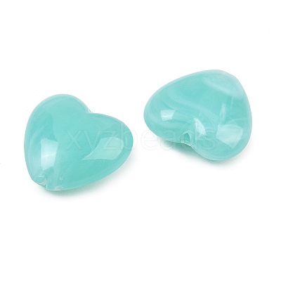 Two-tone Opaque Acrylic Beads AC-CBA8E7E-01E-1