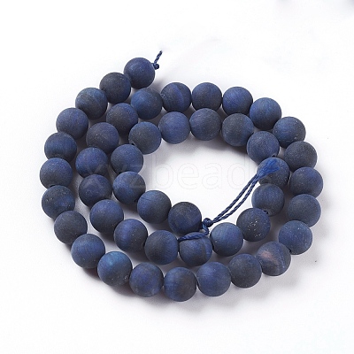 Natural Tiger Eye Beads Strands G-F616-01A-8mm-1