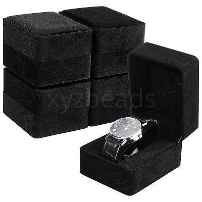 Wood & Velvet Organizer Boxes CON-WH0110-336A-1