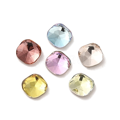 Glass Rhinestone Cabochons RGLA-P037-07A-D-1