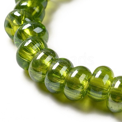 Transparent Glass Beads Strands LAMP-G156-20N-1