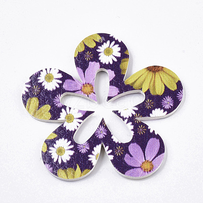 PU Leather Big Pendants FIND-R072-08-A12-1