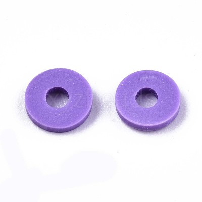Handmade Polymer Clay Beads CLAY-Q251-8.0mm-42-1
