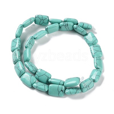 Synthetic Turquoise Beads Strands G-K357-D17-01-1