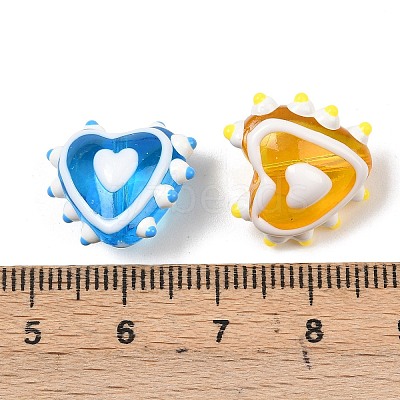 Handmade Lampwork Beads LAMP-D003-02-1