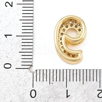 Brass Micro Pave Cubic Zirconia Pendants KK-B167-22G-9-1