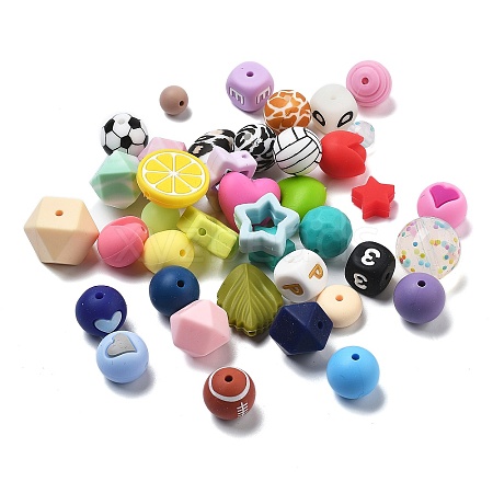 Silicone Beads SIL-XCP0001-14-1