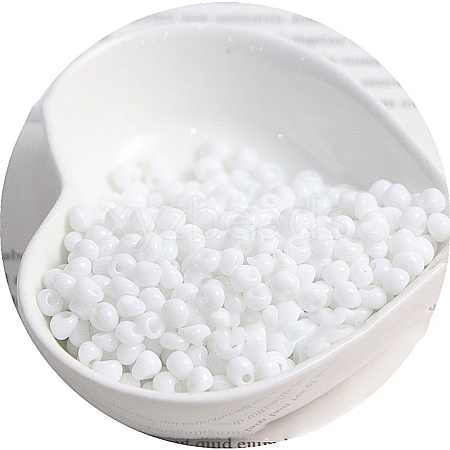 Macaron Baking Paint Glass Seed Beads PW-WGB8861-10-1