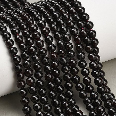 Natural Garnet Beads Strands GG-CBAADF1-01A-1