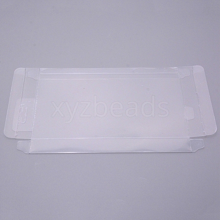 Transparent PVC Box Candy Treat Gift Box CON-WH0076-82-1