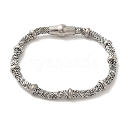 304 Stainless Steel Bracelets BJEW-C078-04P-1