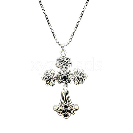 Alloy Pendant Necklaces WG8265-8-1