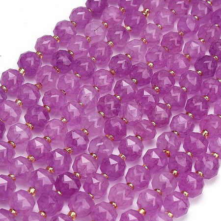 Dyed Imitation Jade Glass Beads Strands GL-Z001-02A-03-1