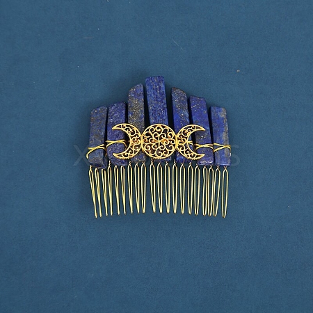 Natural Lapis Lazuli Hair Bands PW-WGDBAA6-05-1