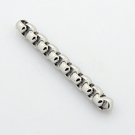 Tarnish Resistant Men's Jewelry Making 304 Stainless Steel Box Chains CHS-A003F-5.5mm-1