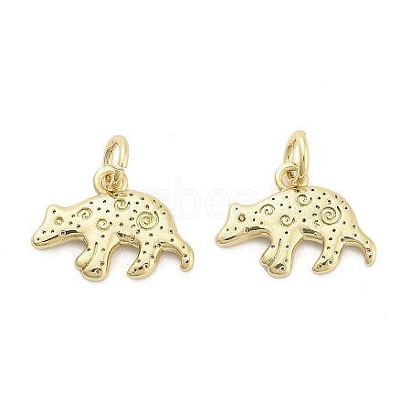 Brass Charms KK-H527-07B-G-1