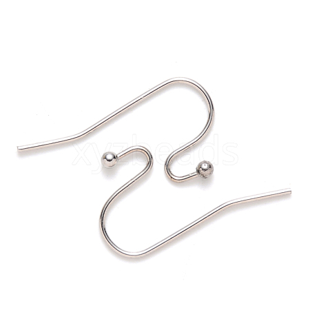 304 Stainless Steel Earring Hooks STAS-S111-005-1