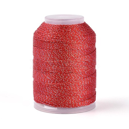 200M 6-Ply Sparkle Polyester Cord with Metallic Thread OCOR-T019-01A-09-1