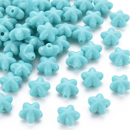 Opaque Acrylic Beads MACR-S373-26-A03-1