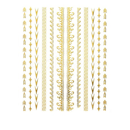 3D Goldenrod Nail Water Decals MRMJ-N010-44-010-1