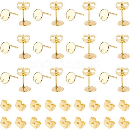 Unicraftale 304 Stainless Steel Stud Earring Findings STAS-UN0019-05P-1