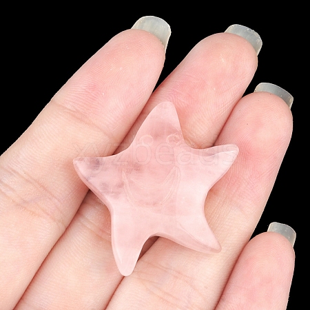 Natural Rose Quartz Carved Cabochons PW-WG447E5-05-1