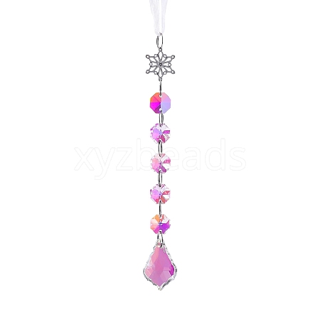 Metal Snowflake Hanging Ornaments PW-WGEE7F3-05-1