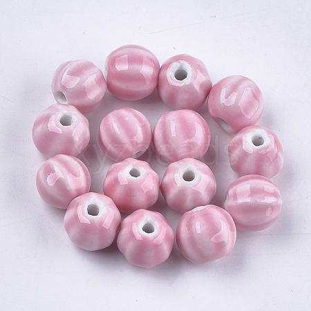 Handmade Porcelain Beads PORC-S498-25B-1