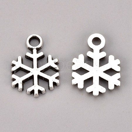 Tibetan Style Alloy Pendants TIBEP-E012-AS-FF-1